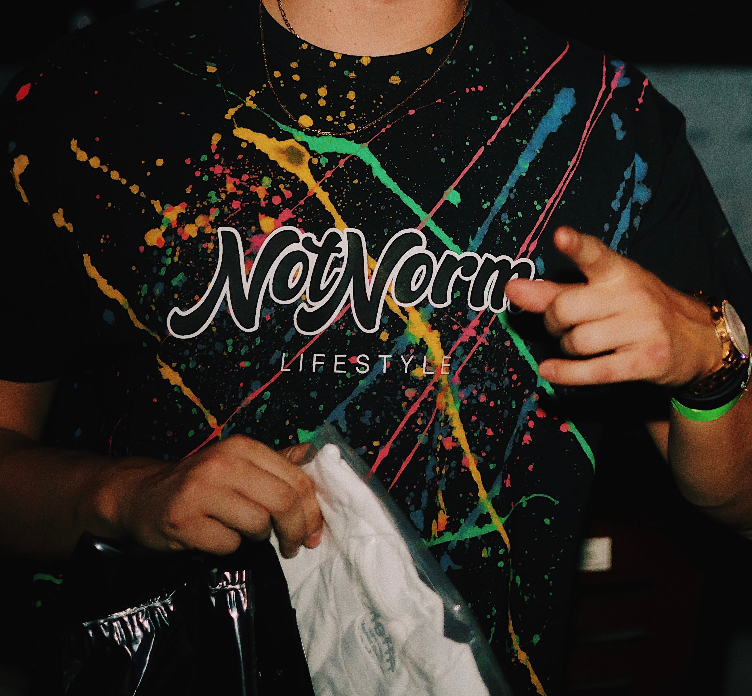 NotNorm Splatter Tee